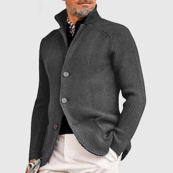 Gor - Cardigan à boutons élégant pour l'homme élégant