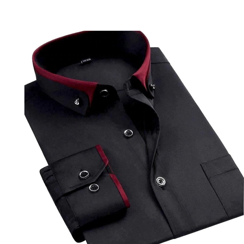 Daniel - Chemise classique à manches longues pour hommes